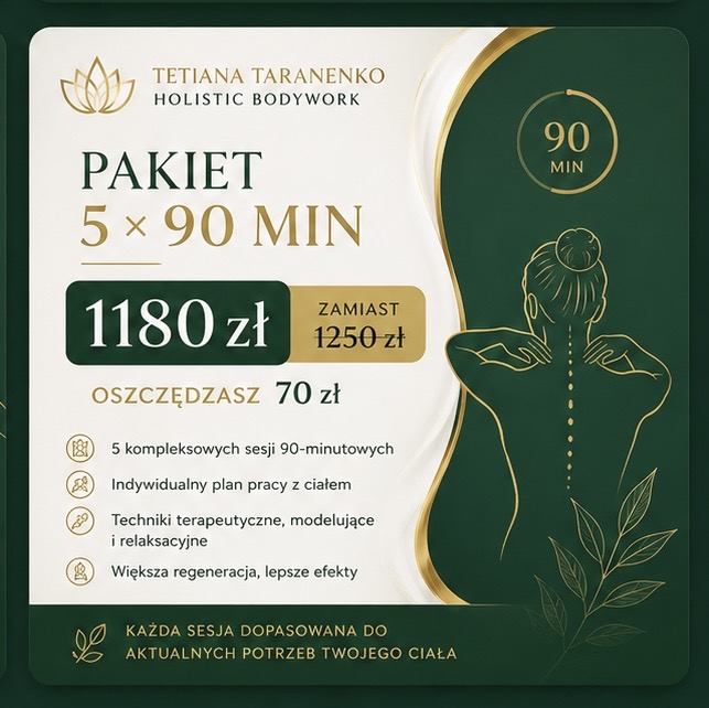 PAKIET 5 × 90 MIN
