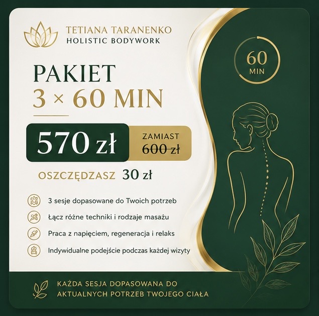 PAKIET 3 × 60 MIN
